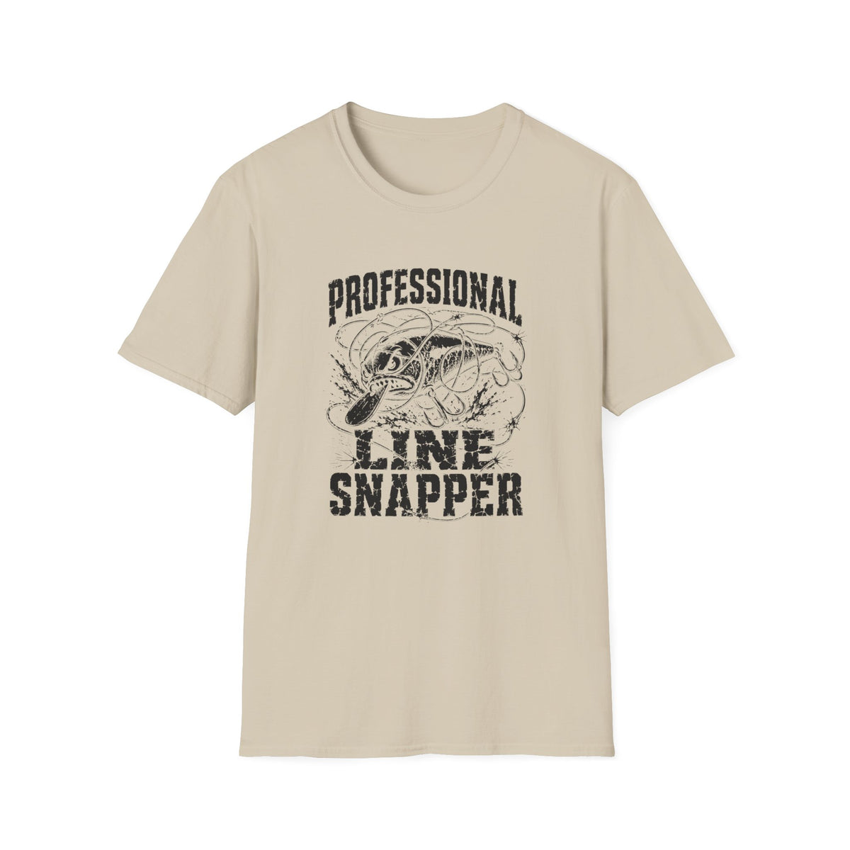 Professional Line Snapper Softstyle Fishing T-Shirt