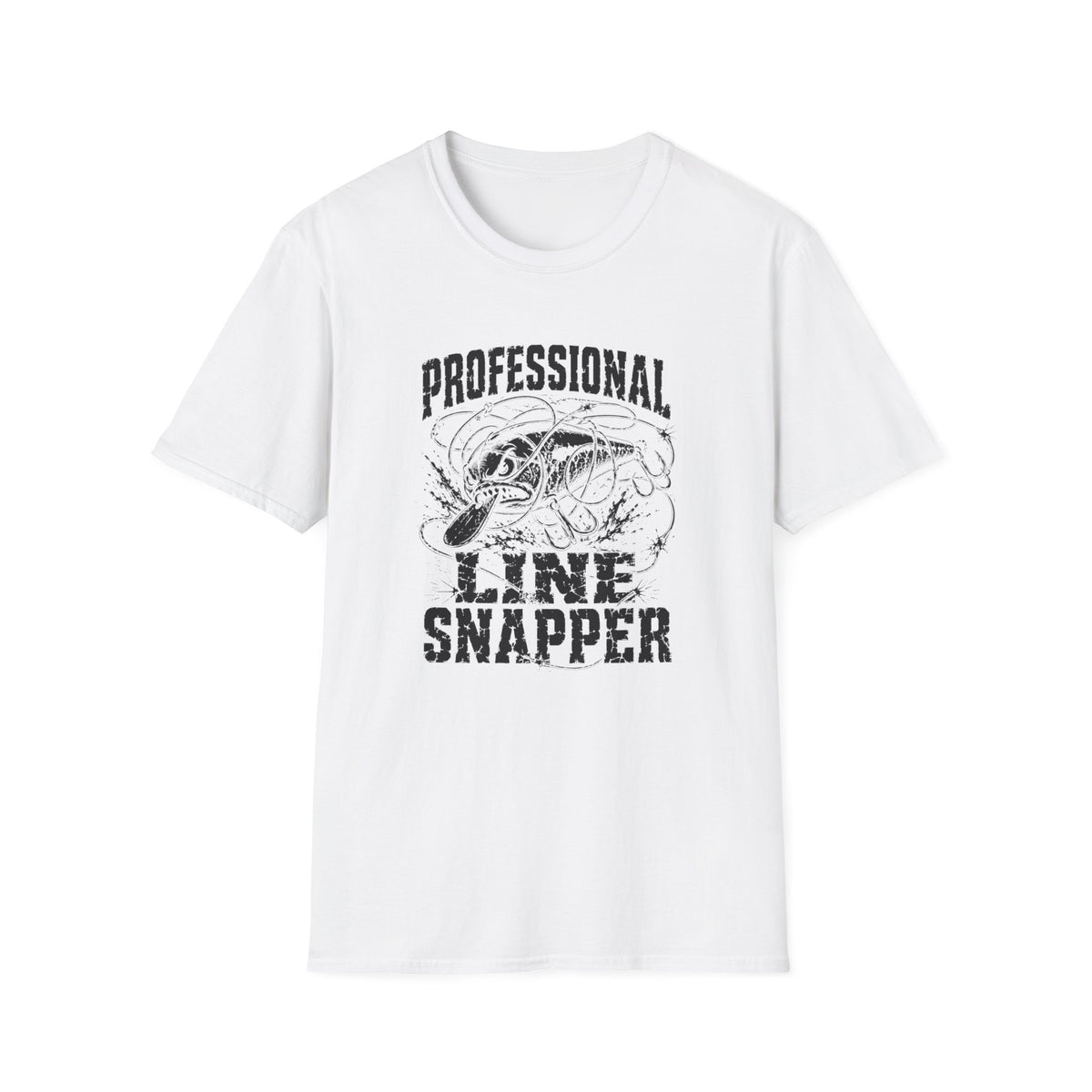 Professional Line Snapper Softstyle Fishing T-Shirt