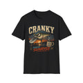 Cranky Since Sunrise Softstyle Fishing T-Shirt