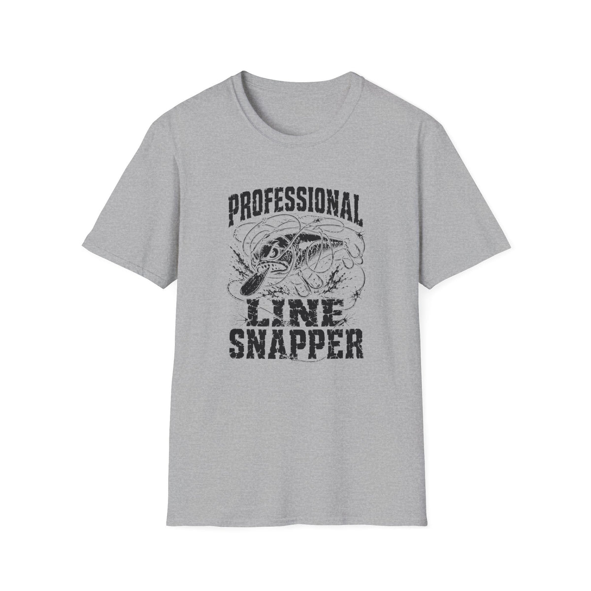 Professional Line Snapper Softstyle Fishing T-Shirt