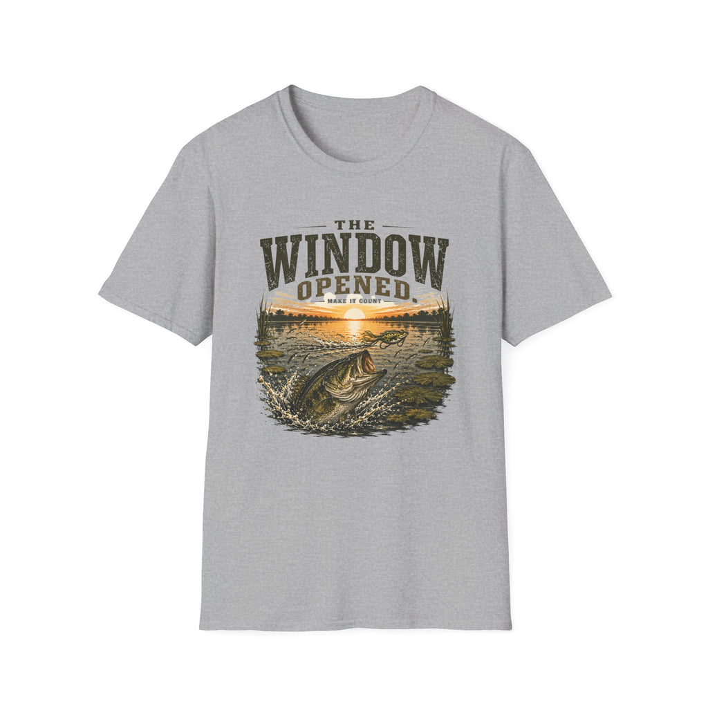 The Window Opened Softstyle Fishing T-Shirt