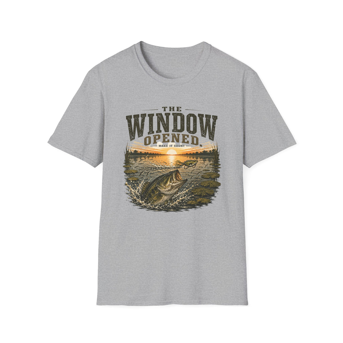 The Window Opened Softstyle Fishing T-Shirt