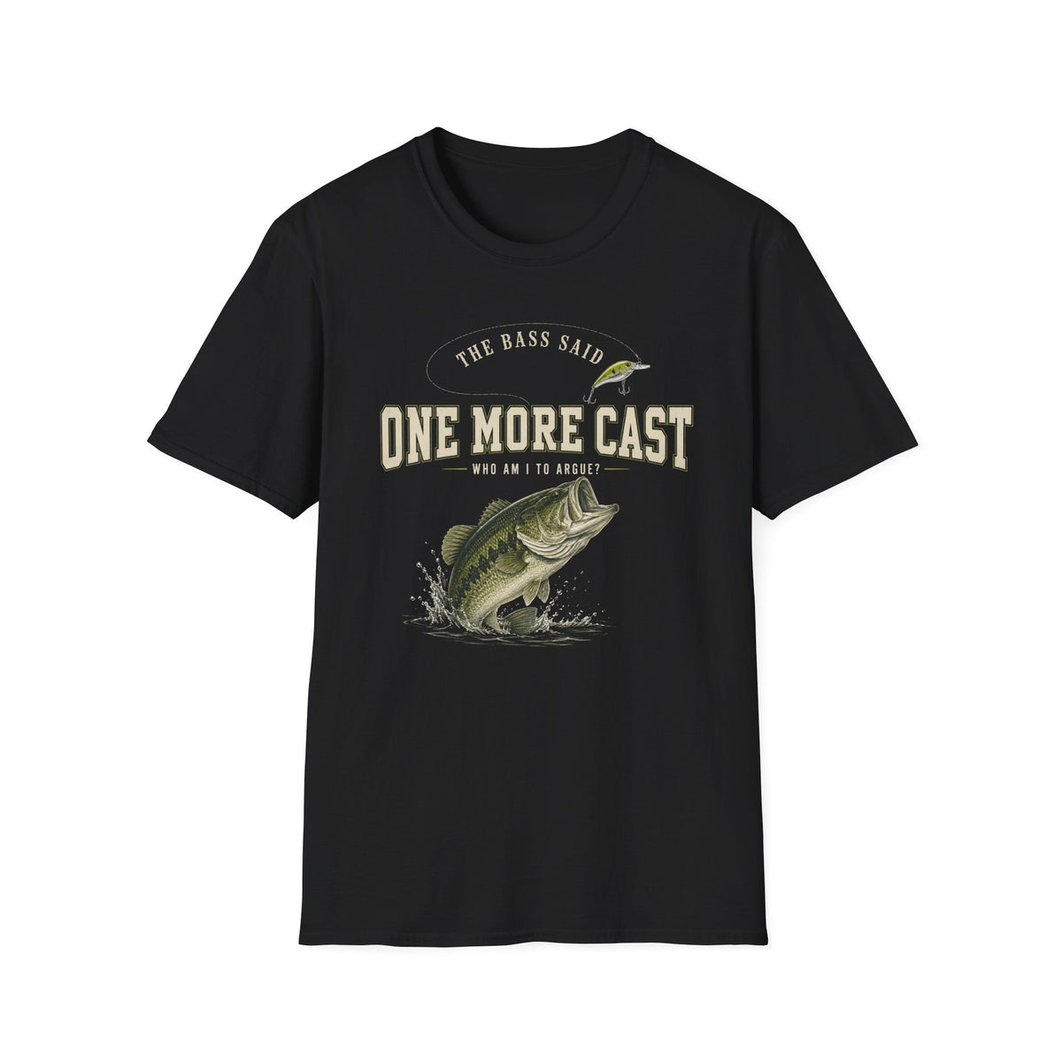 One More Cast Softstyle Fishing T-Shirt