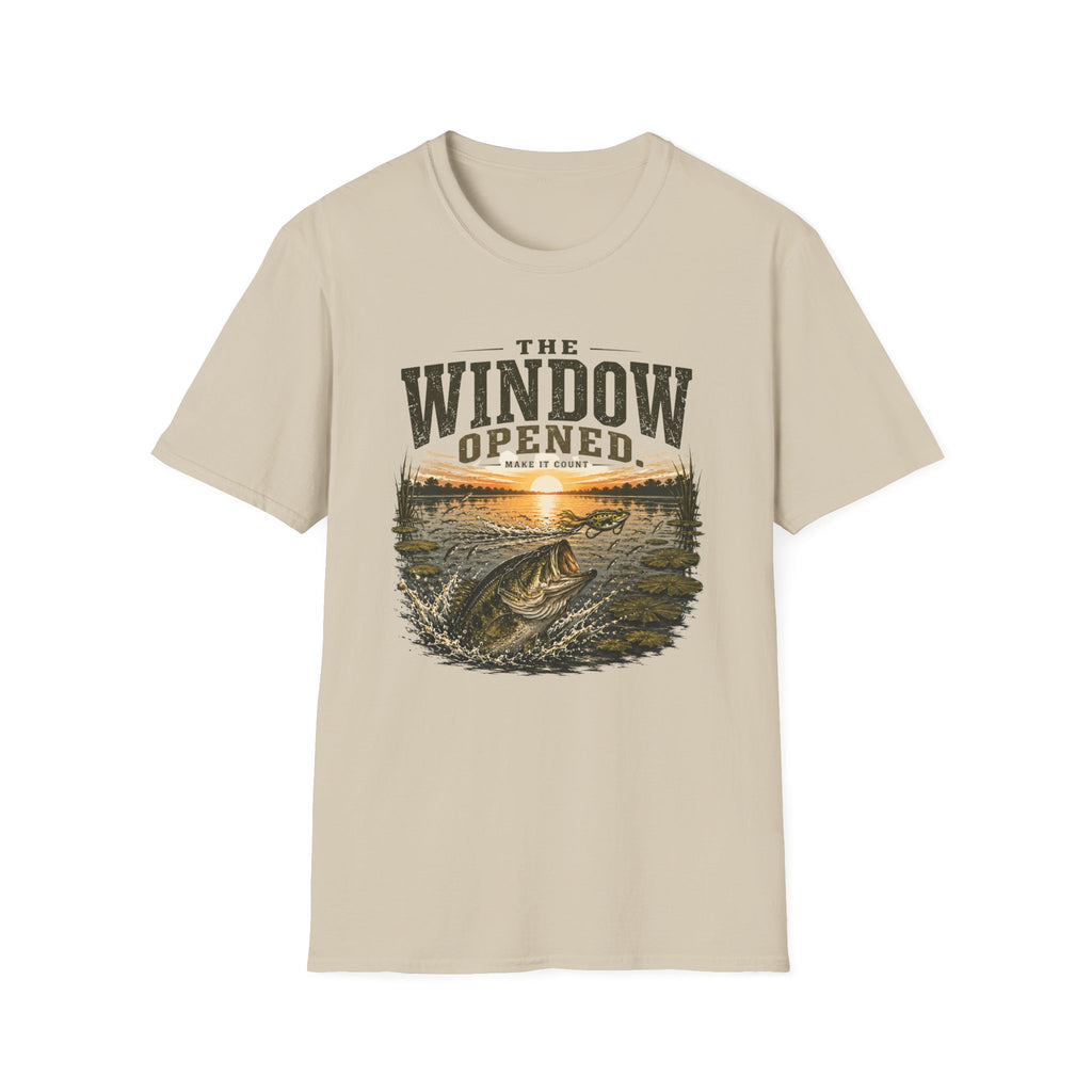 The Window Opened Softstyle Fishing T-Shirt