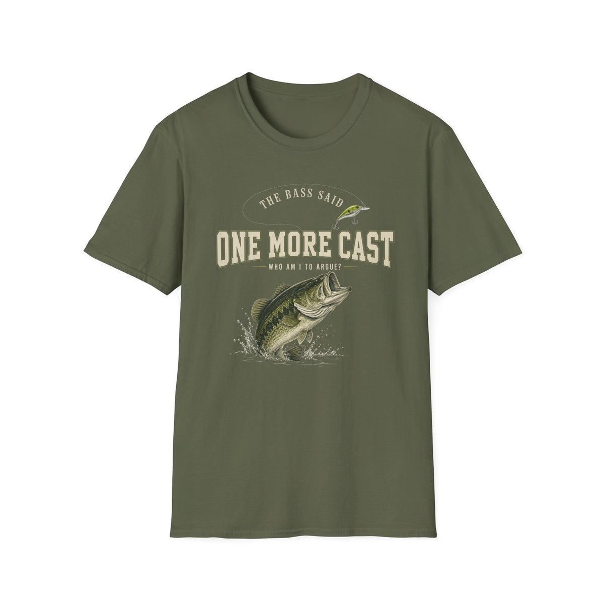 One More Cast Softstyle Fishing T-Shirt