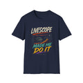 Livescope Made Me Do It Softstyle Fishing T-Shirt