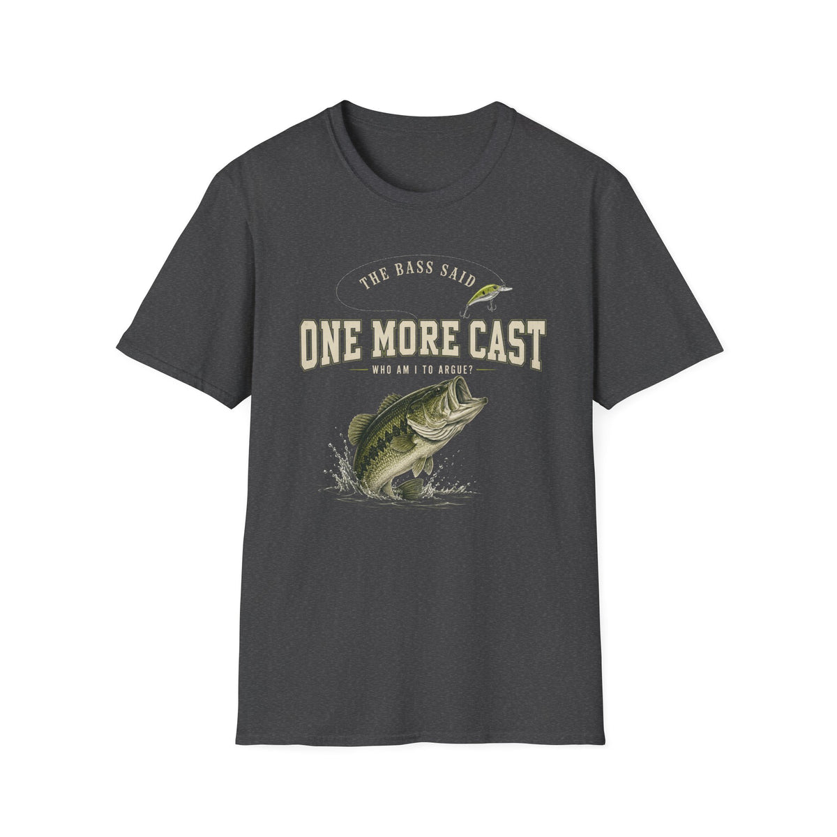 One More Cast Softstyle Fishing T-Shirt