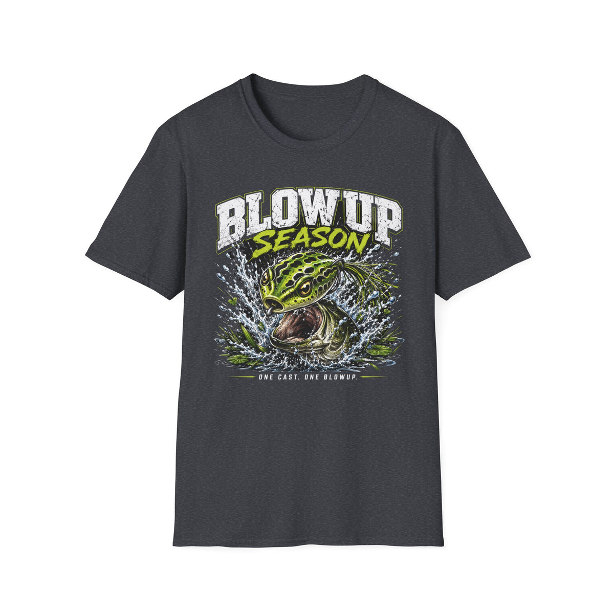 Blow Up Season Softstyle Fishing T-Shirt
