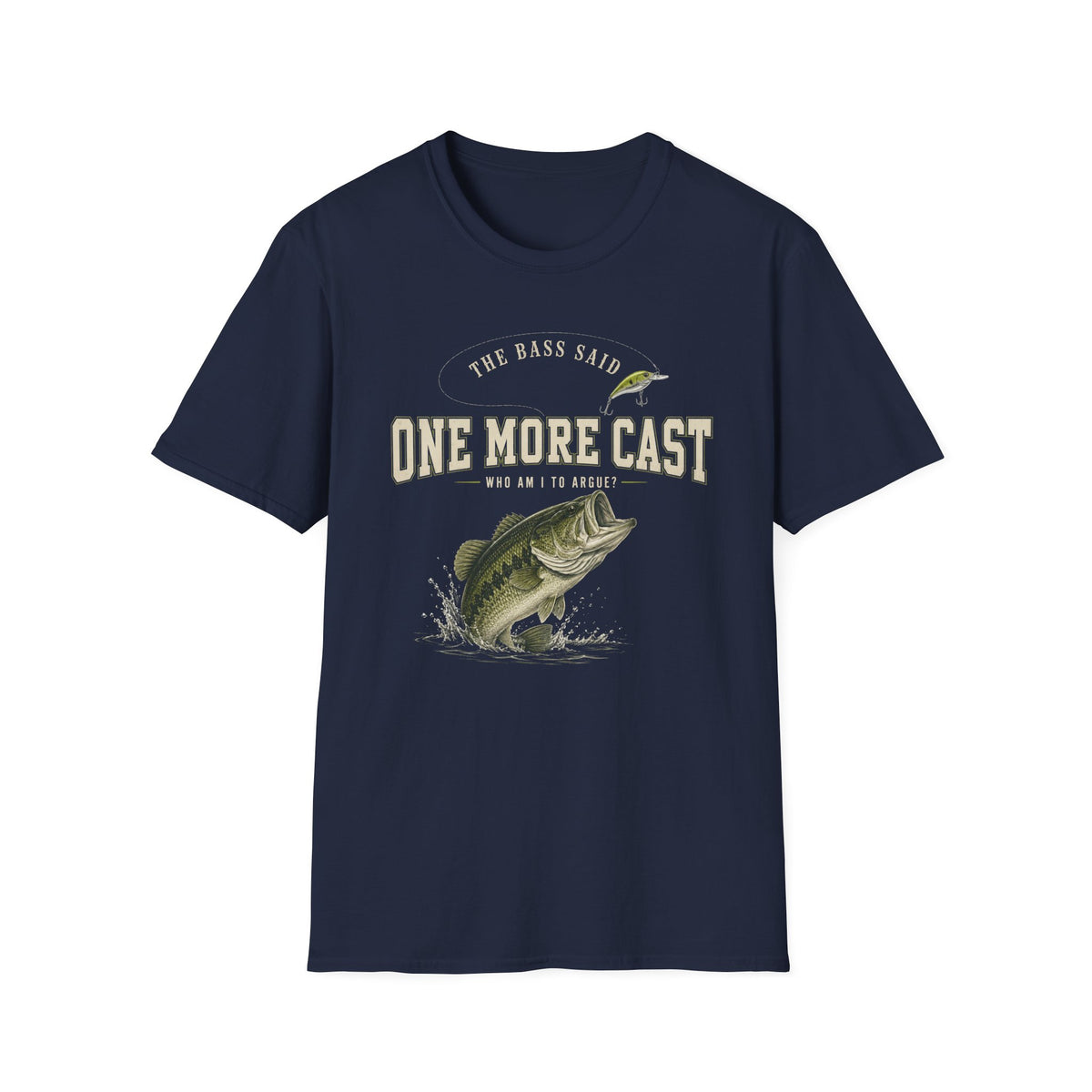 One More Cast Softstyle Fishing T-Shirt